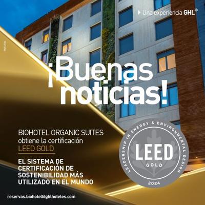 Compra anticipada 30 dias Biohotel Organic Suites Bogotá