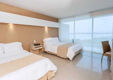 HABITACIÓN ESTÁNDAR DOS CAMAS DOBLES Sonesta Hotel Cartagena Cartagena de Indias HABITACIÓN ESTÁNDAR DOS CAMAS DOBLES Sonesta Hotel Cartagena Cartagena de Indias