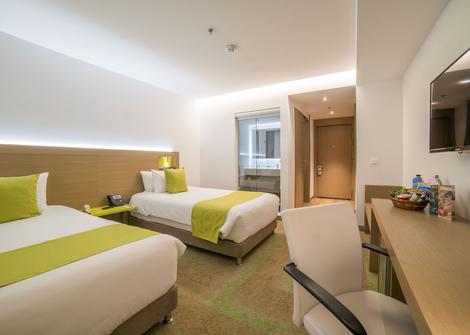 HABITACIÓN TWIN Biohotel Organic Suites Bogotá HABITACIÓN TWIN Biohotel Organic Suites Bogotá