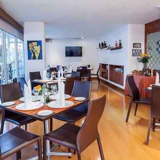 RESTAURANTE TERRAZA CIEN 16 GHL Style Hotel Belvedere Bogotá RESTAURANTE TERRAZA CIEN 16 GHL Style Hotel Belvedere Bogotá