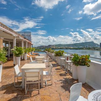 Terraza Bar Hotel GHL Collection Armería Real Cartagena de Indias Terraza Bar Hotel GHL Collection Armería Real Cartagena de Indias