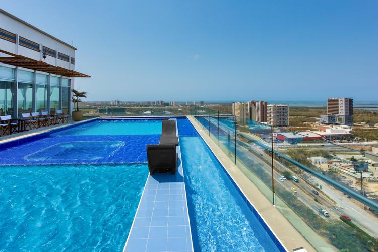 Vista de la ciudad GHL Collection Barranquilla Hotel