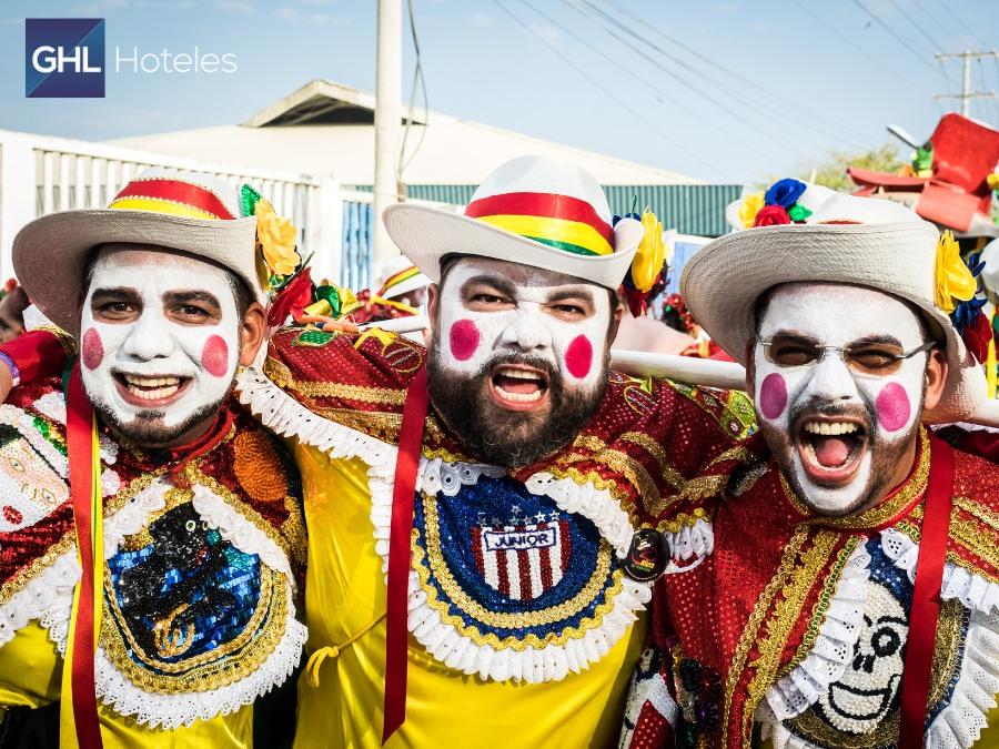 Multitud en los festivales de Carnaval de Barranquilla, Hay Festival y Leyenda Vallenata