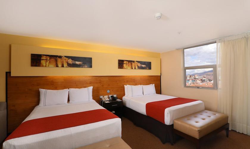 Habitación ejecutiva twin, 2 camas dobles Sonesta Cusco