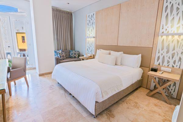 Habitación luxury bay view Arsenal Hotel Cartagena Habitación luxury bay view Arsenal Hotel Cartagena